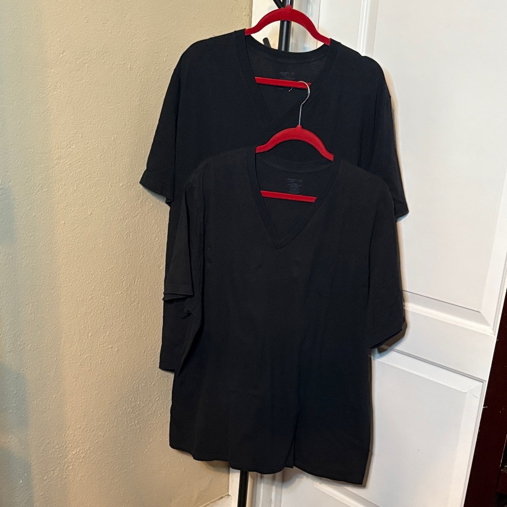 Jockey Black Short Sleeve Tees